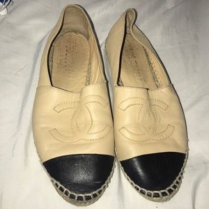 Chanel flats like toms